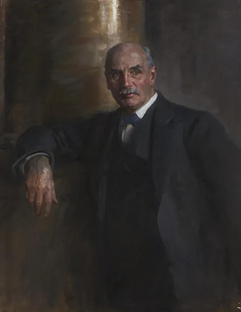 James Guthrie, George Nicoll Barnes, 1859 - 1940. Statesman. (Study for portrait in Statesmen of the Great War, National Portrait Gallery, London)