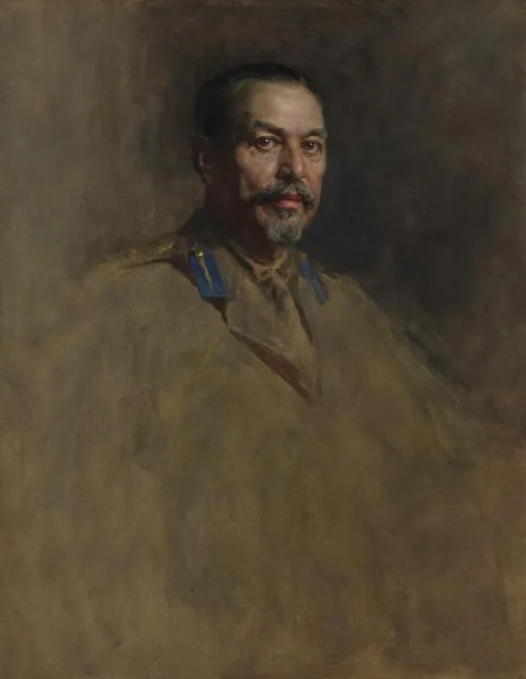 James Guthrie, General Louis Botha, 1863 - 1919. Soldier and statesman. (Study for portrait in Statesmen of the Great War, National Portrait Gallery, London)