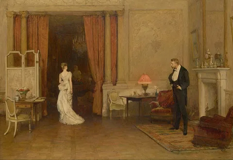 William Quiller Orchardson, The first cloud