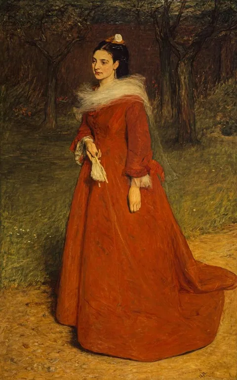 William Quiller Orchardson, The Artist's Wife (Ellen Moxon, Lady Orchardson, 1853 - 1917)