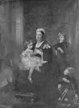 James Sant, Queen Victoria with three grandchildren
