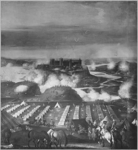 Johann Philipp Lemke, Bohus belägring