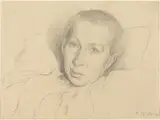 Leopold Graf von Kalckreuth, The Artist's Sister, Marie von Kalckreuth