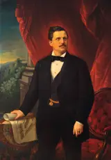 Gottfried Lindauer, Porträt des Johann Weitzer