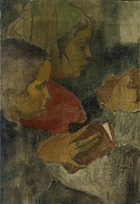 Armand Seguin, Breton Peasant Women at Mass
