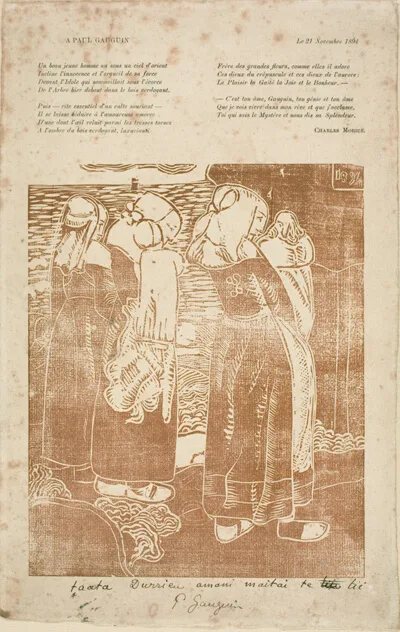 Armand Seguin, Three Breton Women with Infants