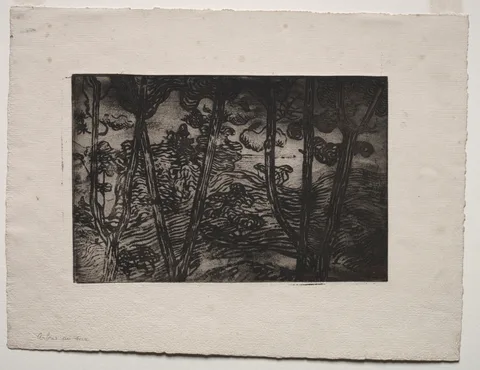 Armand Seguin, Trees at Night