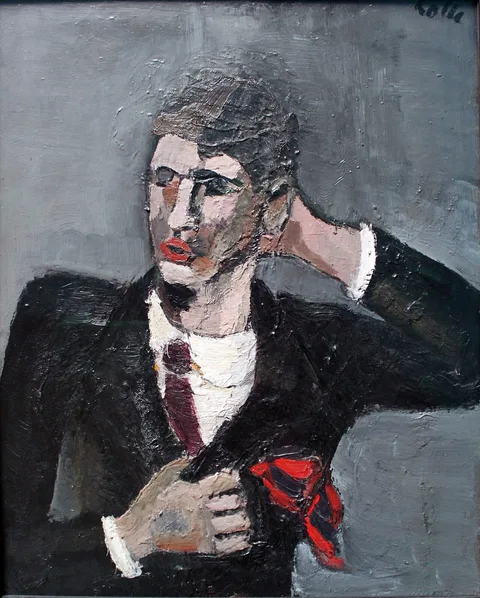 Helmut Kolle, Self-portrait