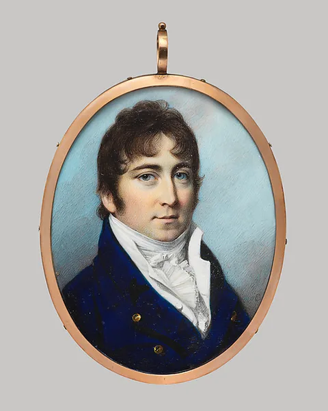 George Engleheart, Portrait of a Man, Said to Be Mr. De Wolf
