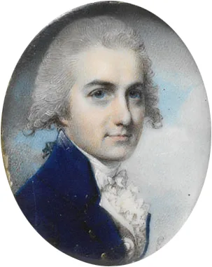 George Engleheart, Portrait miniature of John Dyer Collier