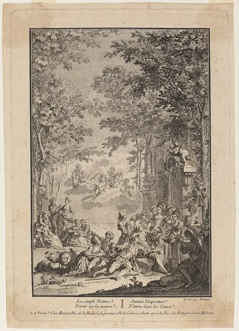 François-Nicolas Martinet, La simple Nature
