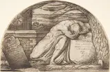 George Richmond, A figure weeping over a grave