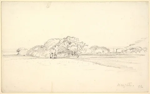 George Richmond, Landscape at Margate