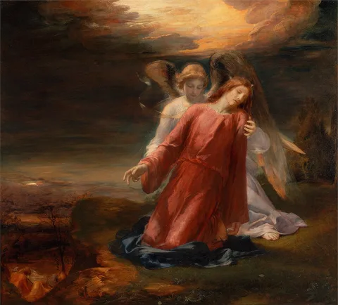 George Richmond, The Agony in the Garden