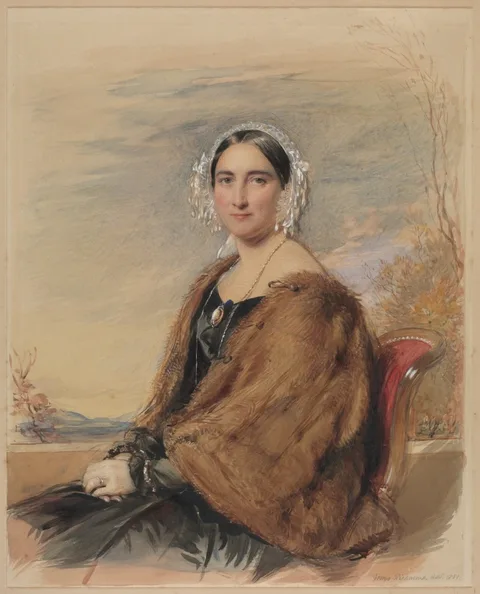 George Richmond, Portrait of a Woman