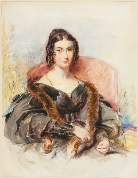 George Richmond, Portrait of a Woman