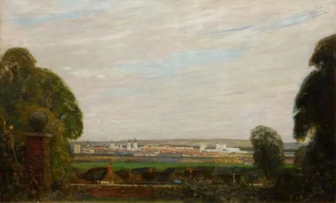 Robert Anning Bell, Oxford from Ferry Hinksey