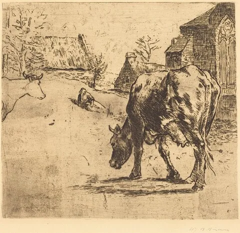Victor Vignon, The Cow (La Vache)