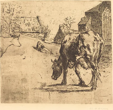 Victor Vignon, The Cow (La Vache)