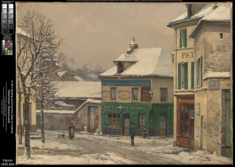 Victor Vignon, Snow Effect in the Suburbs