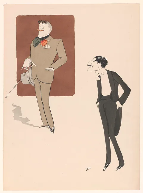 Sem, Jean Lorrain and Leonetto Cappiello