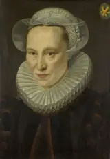 Adriaen Thomasz. Key, Portrait of Grietje Pietersdr Codde (1538-1607)