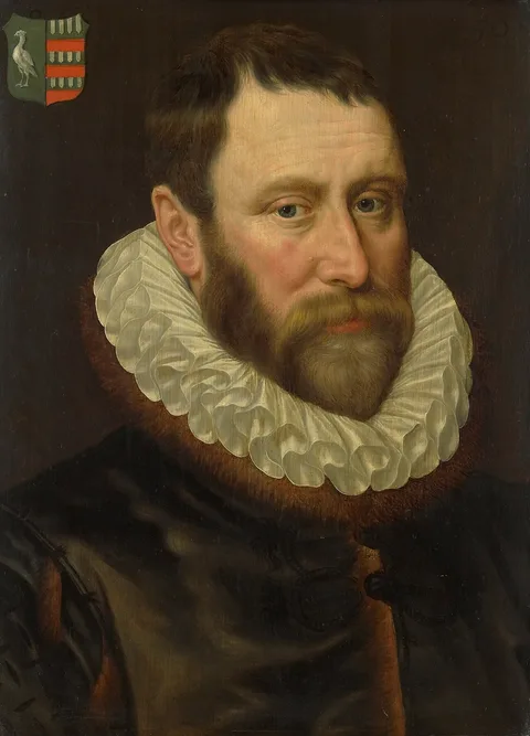 Adriaen Thomasz. Key, Portrait of Jacob Bas Claesz (1536-89), mayor of Amsterdam
