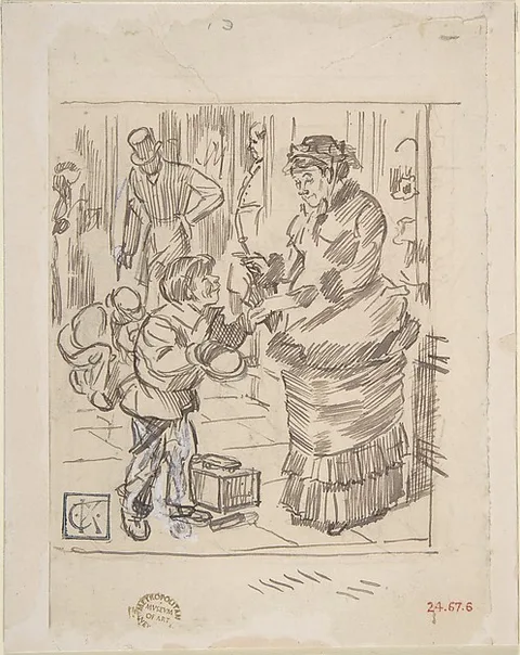 Charles Samuel Keene, "Tract Distributor"