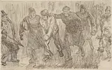 Charles Samuel Keene, "Happy Thought" (for Punch, December 16, 1876)