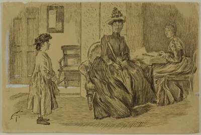 Charles Samuel Keene, At the Employment Office