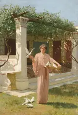 Stefan Bakałowicz, Feeding the doves