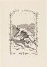 Adolf Schrödter, Peter Schlemihl Chasing His Shadow