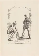 Adolf Schrödter, Peter Schlemihl Sells His Shadow
