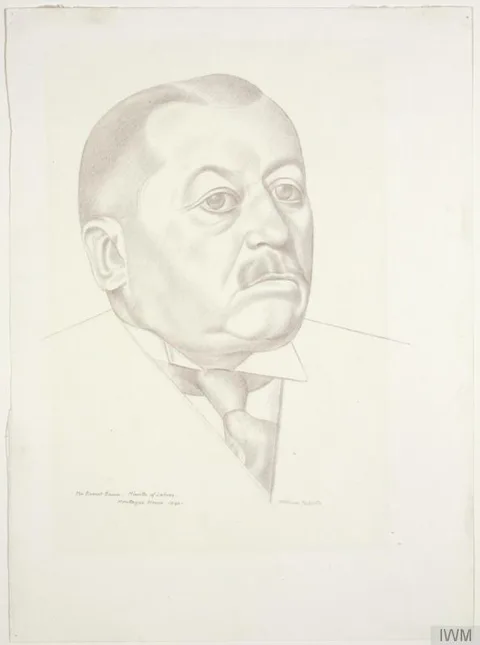 William Roberts, The Rt. Hon Ernest Brown Minister of Labour and National Service, 1939-1940