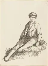 Thomas Barker, Young Boy Seated