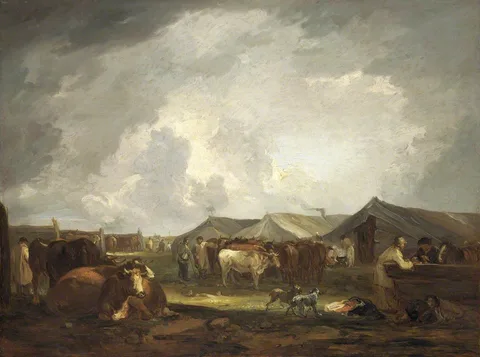 Thomas Barker, The Cattle Fair