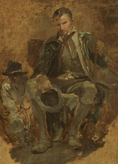 Thomas Barker, Study of a Woodman