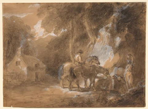 Thomas Barker, The Halt at the Spring