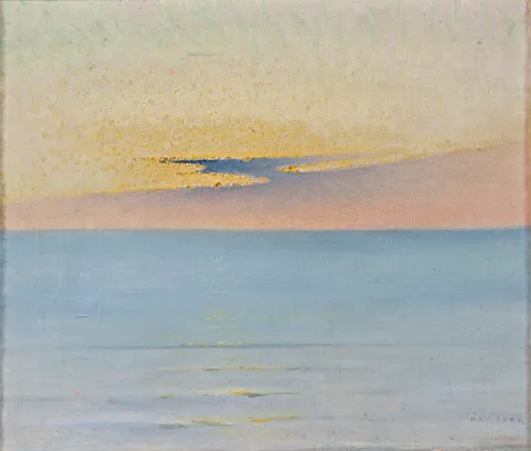 August Hagborg, Sea in Sunset