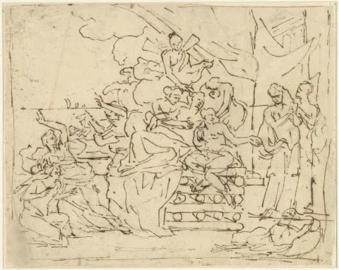 Pietro Testa, De dood van Dido