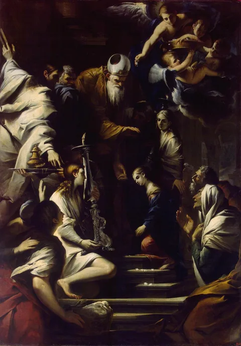 Pietro Testa, Presentation of the Virgin into the Temple