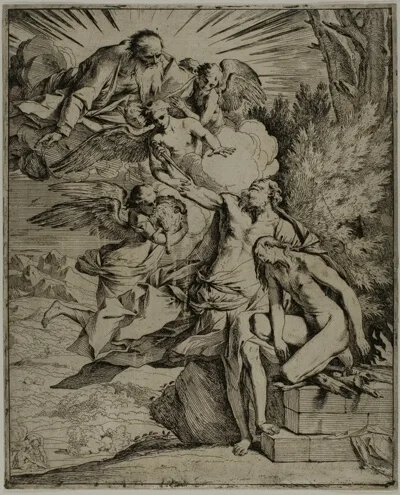 Pietro Testa, The Sacrifice of Isaac