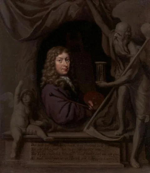 Michiel van Musscher, Self-Portrait