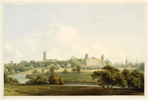 John Warwick Smith, The Town and Castle of Warwick
