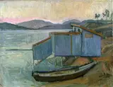 Oluf Wold-Torne, Blue Bathing House