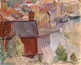 Oluf Wold-Torne, View from Brevik in Telemark