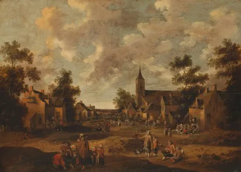 Cornelis Droochsloot, Village Street
