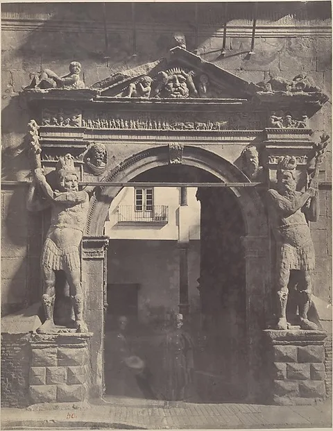 Charles Clifford, Zaragoza: Porta de los Gigantes