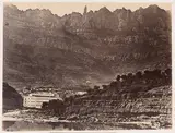 Charles Clifford, Monserrat, Vista general de la montaña desde Monistrol