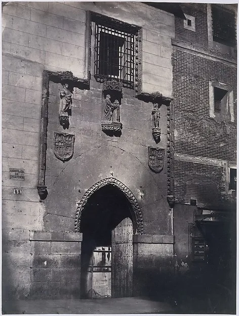 Charles Clifford, [Madrid. Facade of the Hospital of "La Latina"]